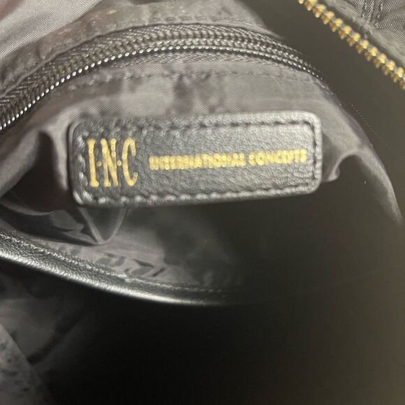INC International Concepts Haili Nylon Black Convertible Backpack main image 10